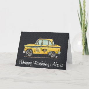Gullig taxiCab Kort