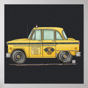 Gullig taxiCab Poster