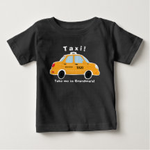 Gullig taxiCabT-tröja - baby - småbarn - ungar