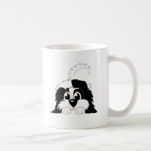 Gullig tecknad Cavachon Kaffemugg