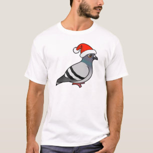 Gullig tecknadduva Santa Tröja