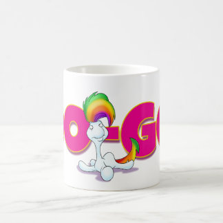 Gullig tecknadmugg kaffemugg