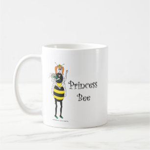 Gullig tecknadPrincess Bi Kaffemugg