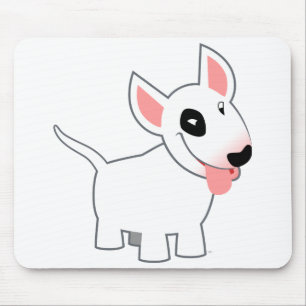 Gullig tecknadtjurTerrier Mousepad Musmatta