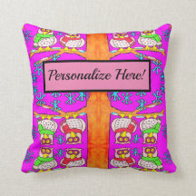 Gullig tecknadugglapersonlig