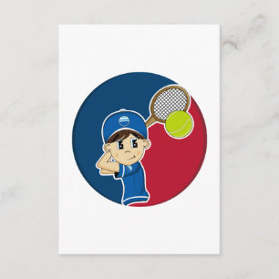 Gullig tennispojkeOSA kort
