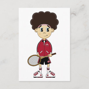 Gullig tennispojkeOSA kort