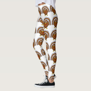 Gullig thanksgiving Turkiet Leggings