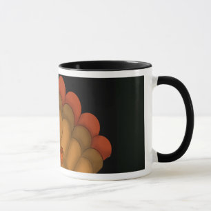 Gullig thanksgiving Turkiet Mugg