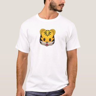 Gullig tiger Emoji T-shirt