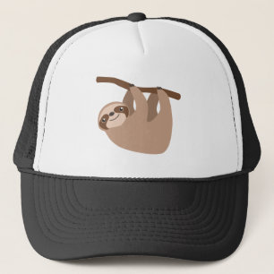 Gullig Tre-Toed Sloth Keps