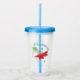 Gullig Triceratops Take Away Mugg