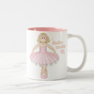 Gullig Tutu (blondinen) - mugg