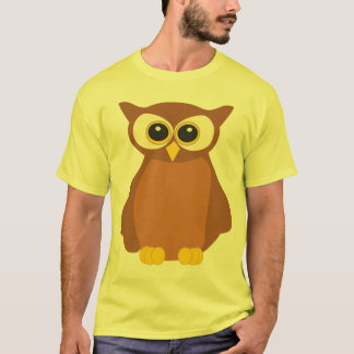 Gullig uggla t-shirt