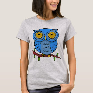 Gullig uggla t shirt