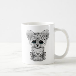 Gullig unge för babysnöLeopard Kaffemugg