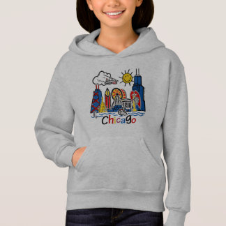 Gullig ungeChicago horisont T Shirt