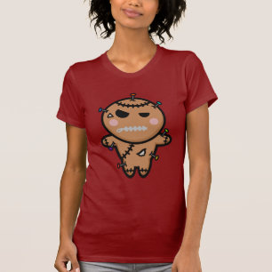 Gullig utslagsplats för Voodoodockadamer T-shirt