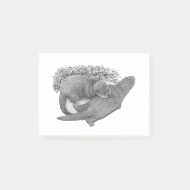 Gullig utter post-it block (Framsida)