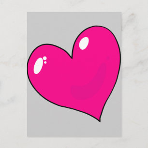 Gullig valentines helg vykort
