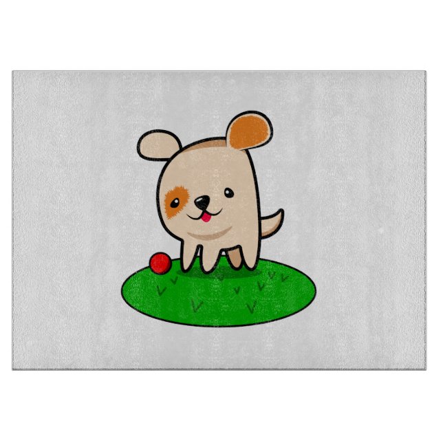 Gullig valptecknad (Framsidan)