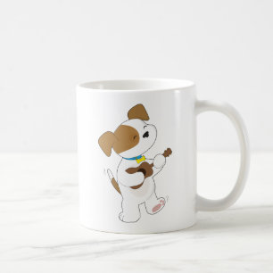 Gullig valpUkulele Kaffemugg