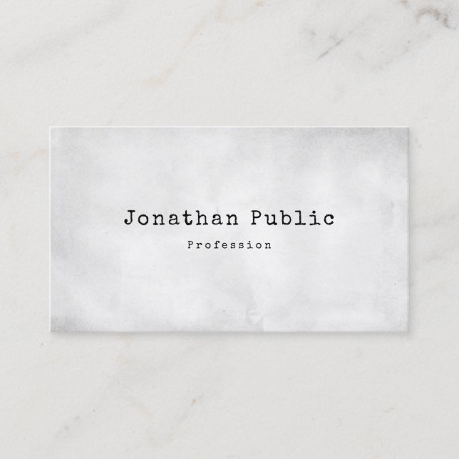 Gullig vanlig Retro trendig för idérik Visitkort (Framsida)