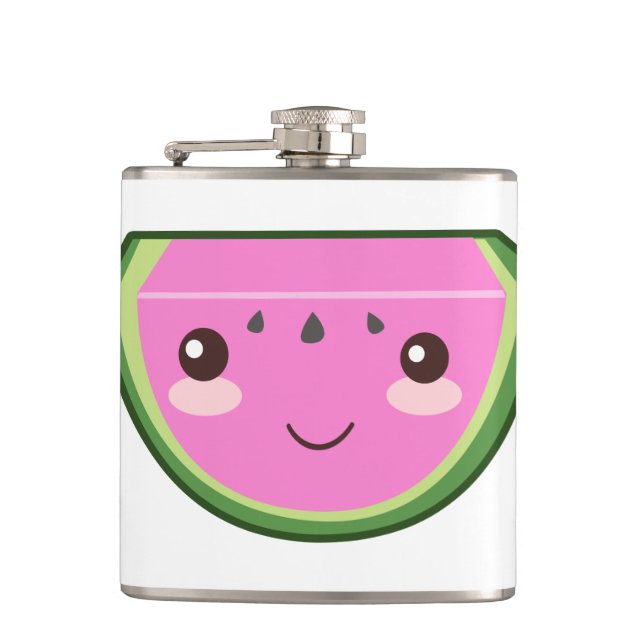Gullig vattenmelonillustration fickplunta (Framsidan)