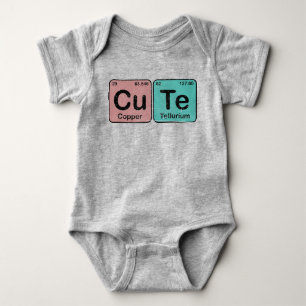 Gullig vintage (förkoppra + Periodiskt bord för T Shirt