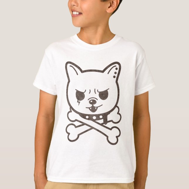 Gullig vippavalpskalle t-shirt (Framsida)