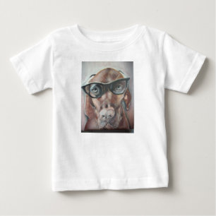 Gullig Viszla hund som ha på sig solglasögon T Shirt