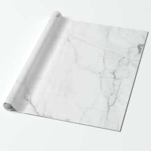 Gullig vitmarmor som slår in papper, marmorsten presentpapper