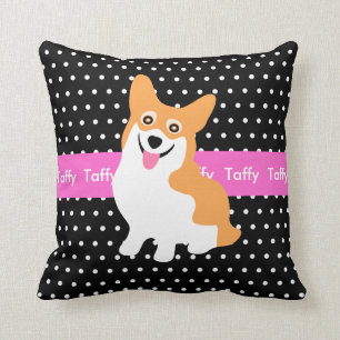 Gullig walesisk din hund för Pembroke Corgi namn Kudde