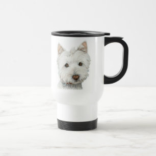Gullig Westie hund Resemugg