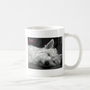 Gullig Westie (västra höglands- Terrier) hundmug Kaffemugg