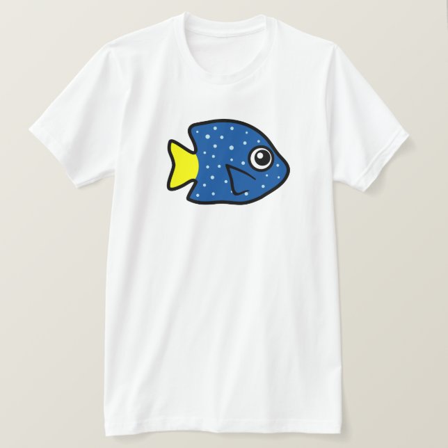 Gullig YellowtailDamselfish Tee (Design framsida)