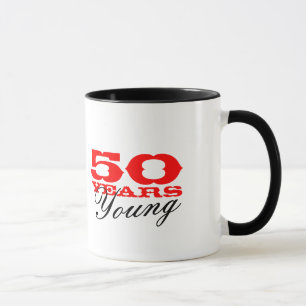 Gulliga 50 år barnmugg för den 50th mugg