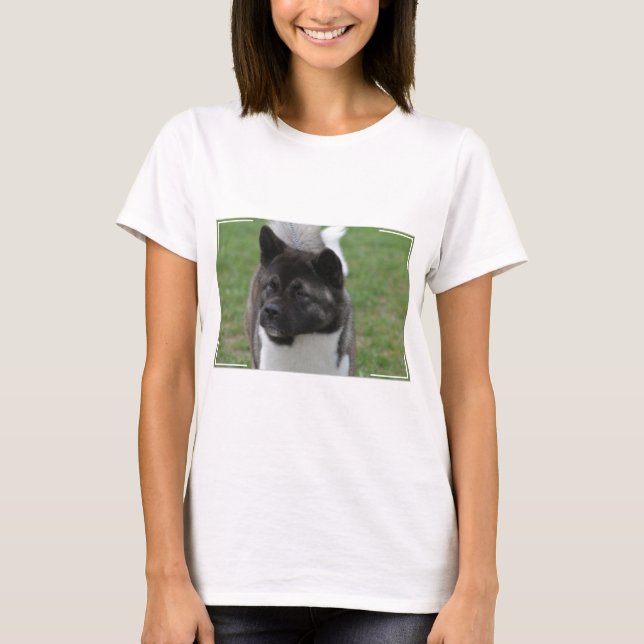 Gulliga Akita Tee Shirt (Framsida)
