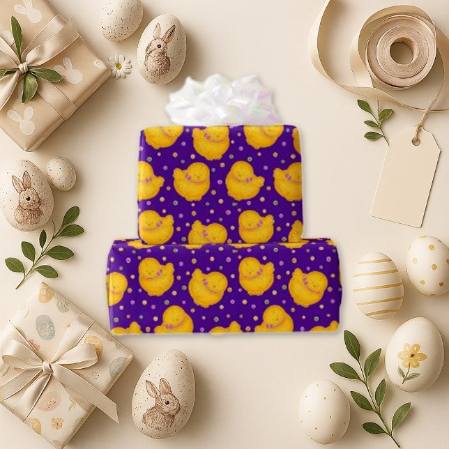Gulliga babychickar presentpapper (Skapare uppladdad)