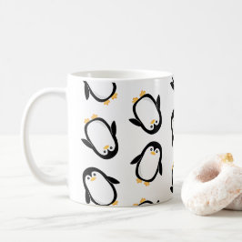 Gulliga babypingvin Iced Tea eller kaffe Kaffemugg