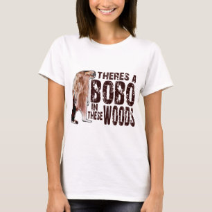 Gulliga BOBO SQUATCH I DESSA SKOGEN - finna Tee