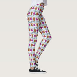 Gulliga bra vänner PB&J Leggings
