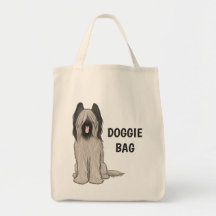 Gulliga Briard med beställnings- text