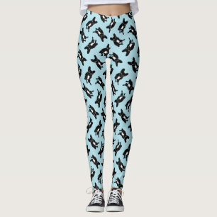 Gulliga brindle Frenchie i digital konst för svar Leggings