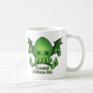 Gulliga Cthulhu Chibi knäfaller för mig Kaffemugg