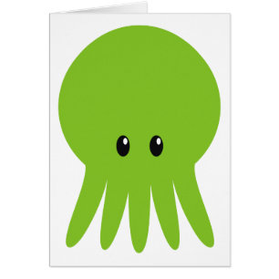 Gulliga Cthulhu Hälsningskort