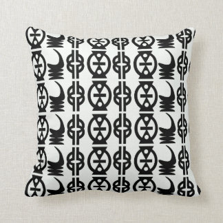 Gulliga dekorativ kudde för Monogram med