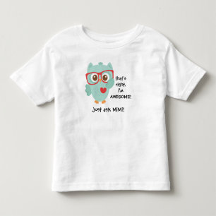 Gulliga exponeringsglas för Aquaugglaw! Fantastis T Shirt