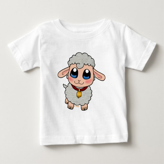 Gulliga får t-shirt (Framsida)
