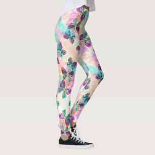 Gulliga färgrika fjärilar 8 - leggings